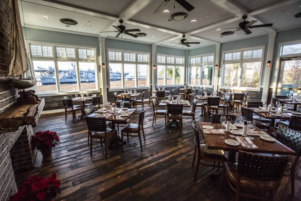 Charleston Harbor Fish House private dining 2