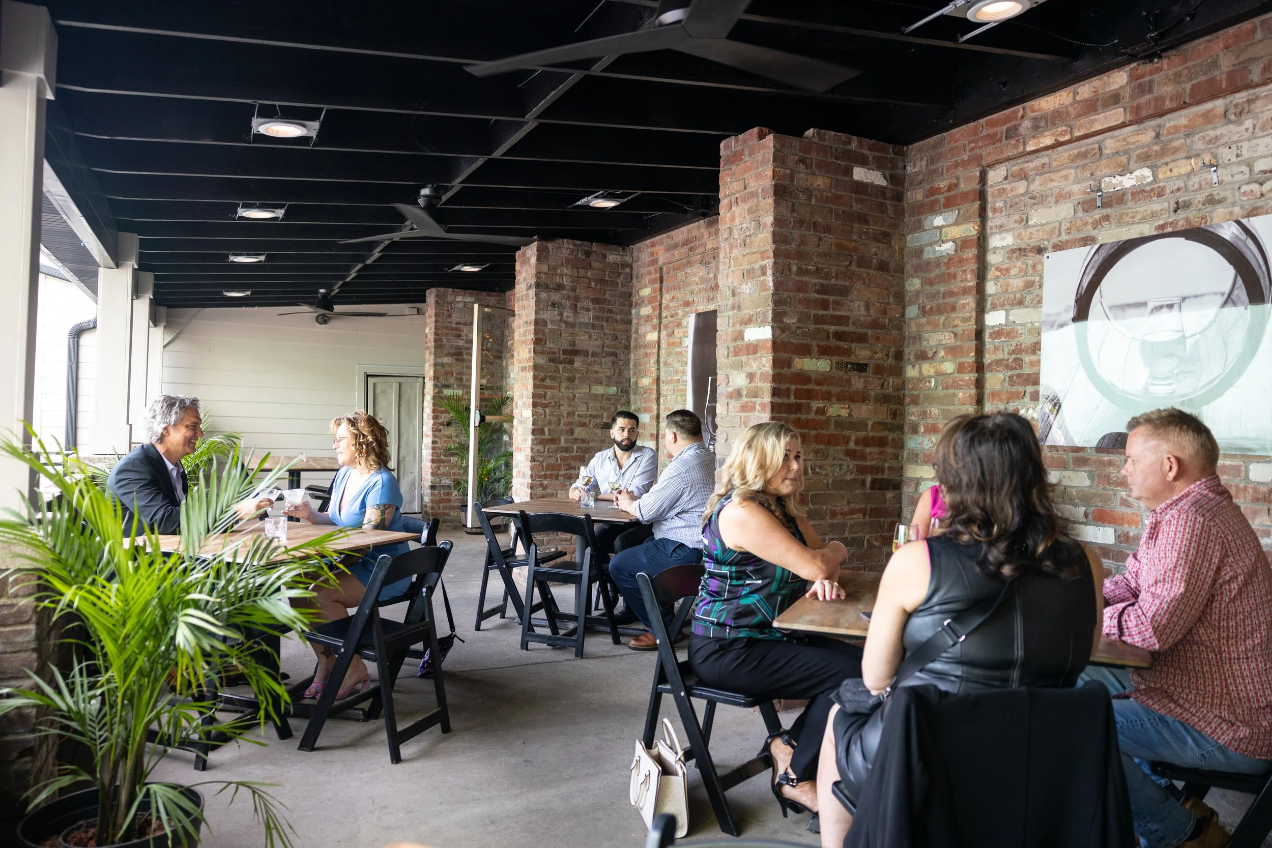 Bourbon Patio at Bourbons Bistro