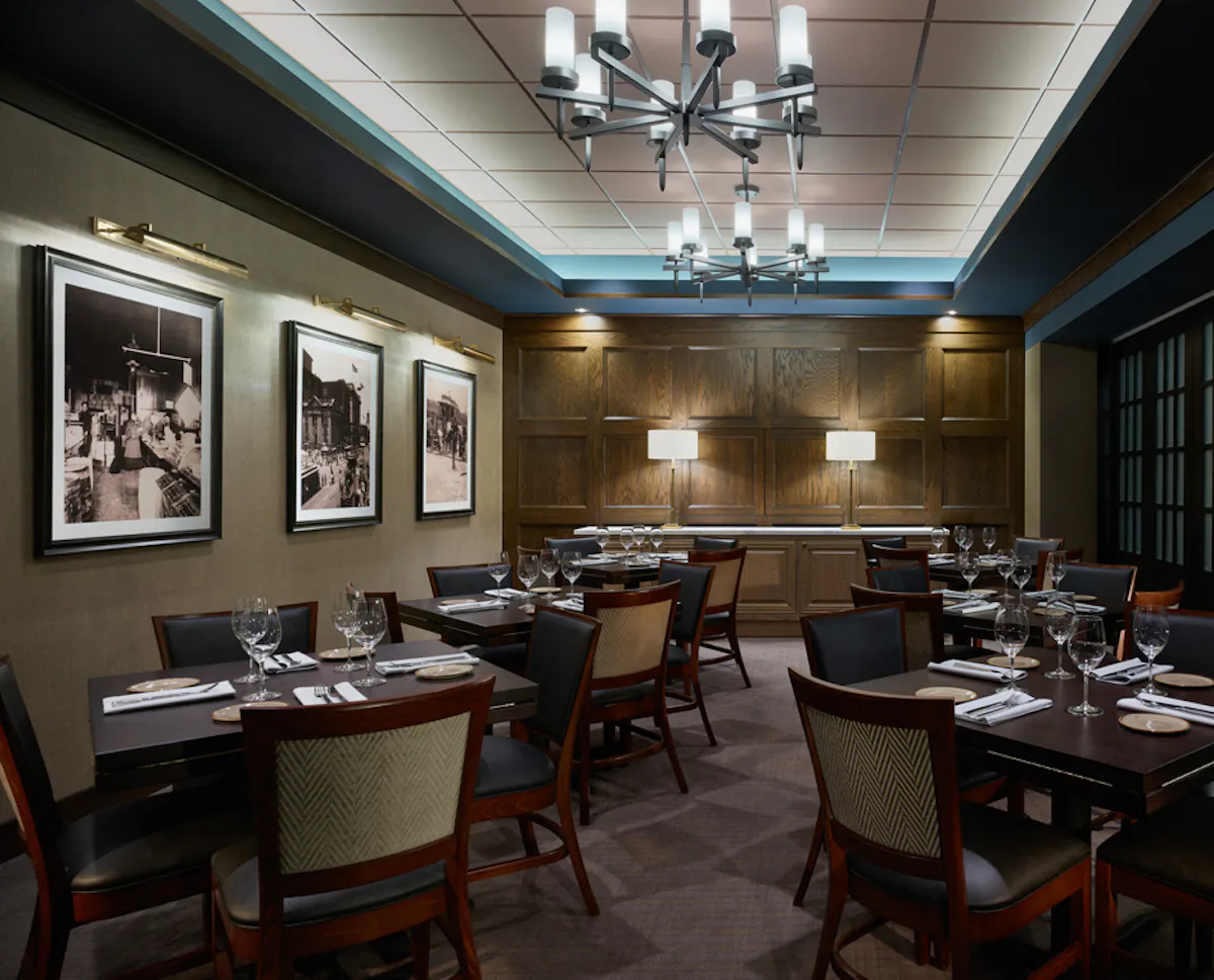 The Manhattan Room at J. Gilbert's Wood-Fired Steaks & Seafood - Omaha