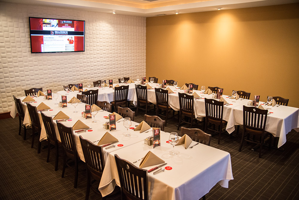 Semi-Private Events at Brazeiros Churrascaria