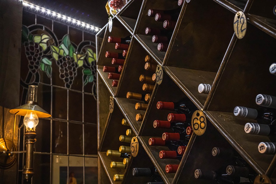 Wine Cellar at Johnny's Cafe