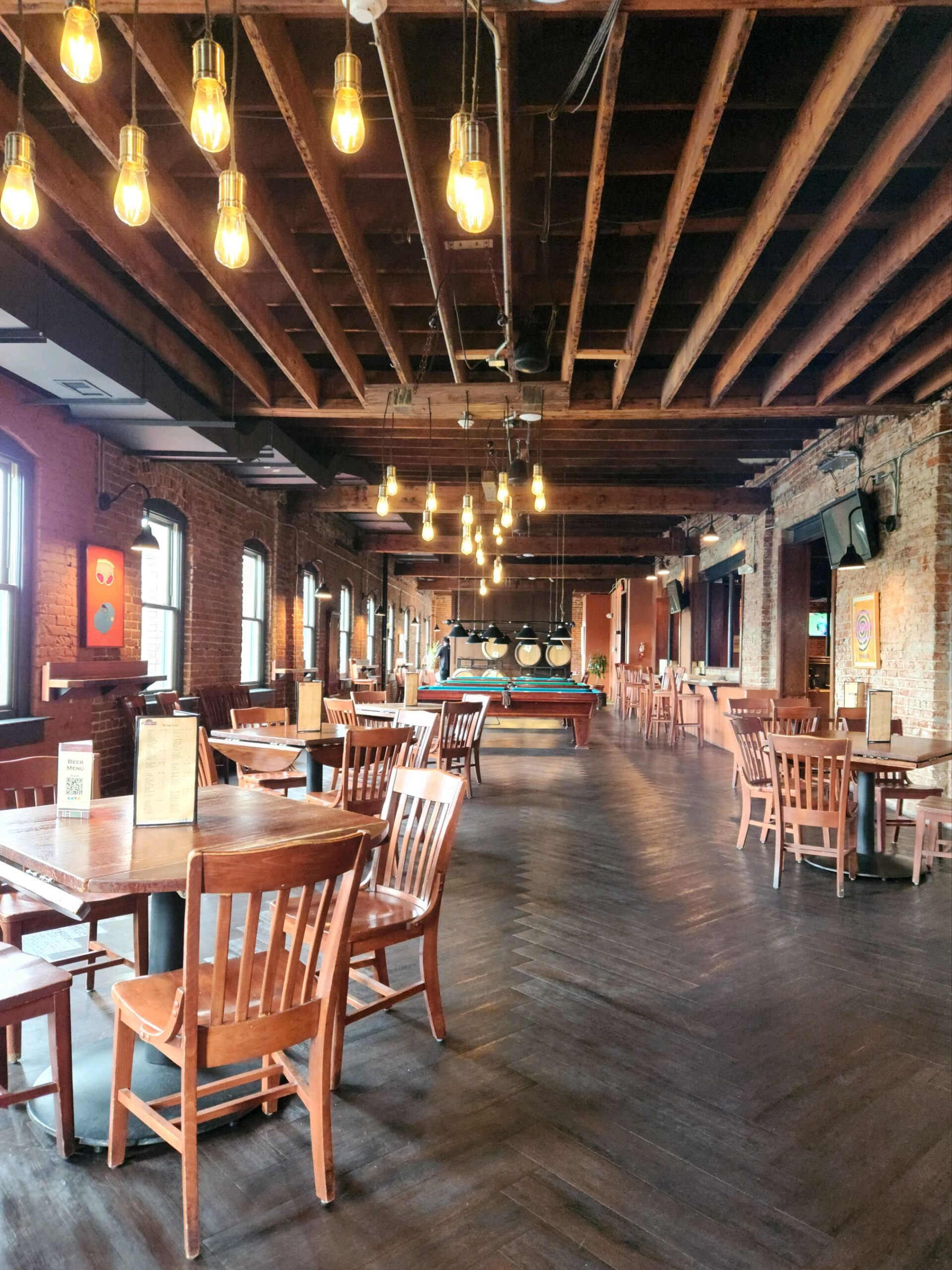 South Pool Hall at Upstream Brewing Company