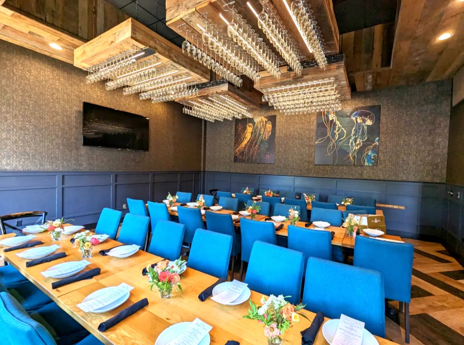 Private Dining Space at LouVino Douglass Hills